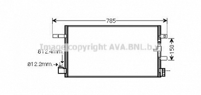 AVA QUALITY COOLING aia5360 -  Конденсатор, кондиционер